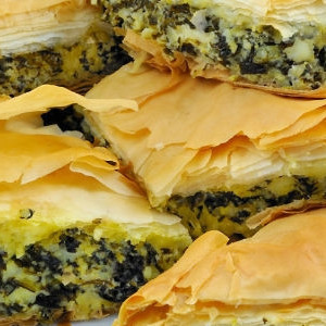 Пирог с опятами