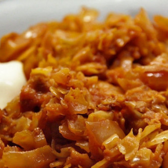 Солянка (тушеная капуста)