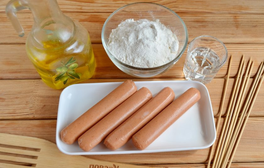 1. Этап. Хот-дог Торнадо: Подготовьте необходимое для рецепта. Приступим!