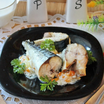 Скумбрия в молоке