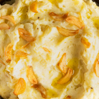 Too-Much-Garlic Mashed Potatoes