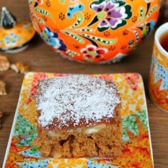 Морковный пирог с медом