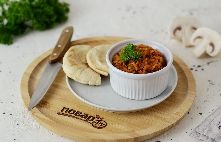 1. Этап. Грибная аджика: Грибная аджика готова, приятного аппетита!