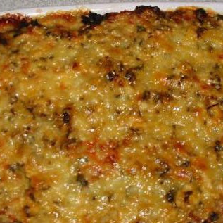 Рыбный пирог с сыром Чеддер