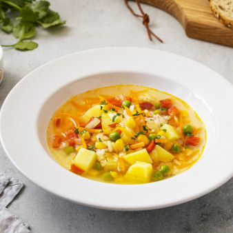 Суп из гавайской смеси