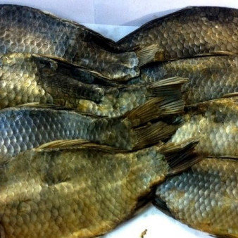 Вяленый карась