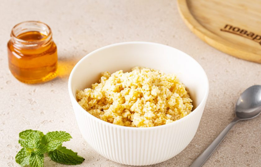 1. Этап. Пшеничная каша на воде в мультиварке: Пшеничная каша готова, приятного вам аппетита!