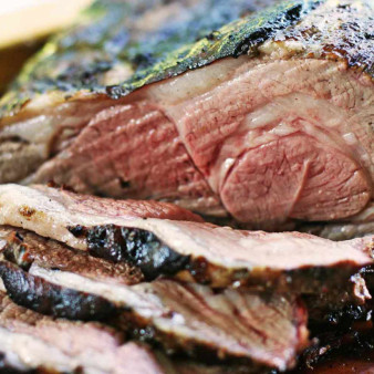 Grilled Butterflied Leg of Lamb