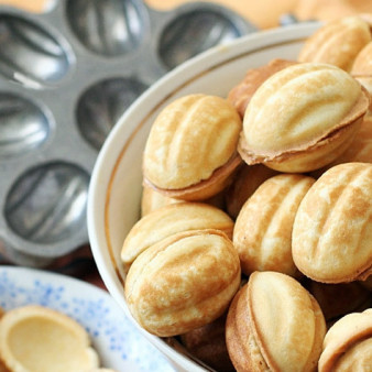 Печенье Орешки со сгущенкой (старый и вкусный рецепт)