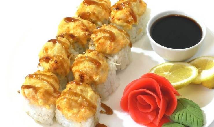 1. Этап. Роллы в духовке: Запекайте суши в духовке 2-3 минуты при температуре 200 градусов. Лучше - в режиме 