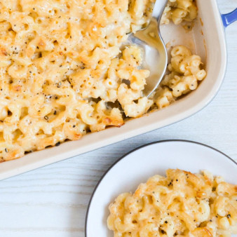 Cottage Cheese Mac and Cheese