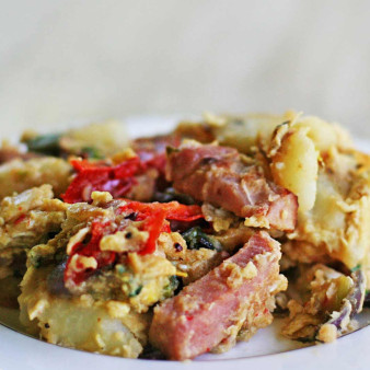 Сытный немецкий завтрак