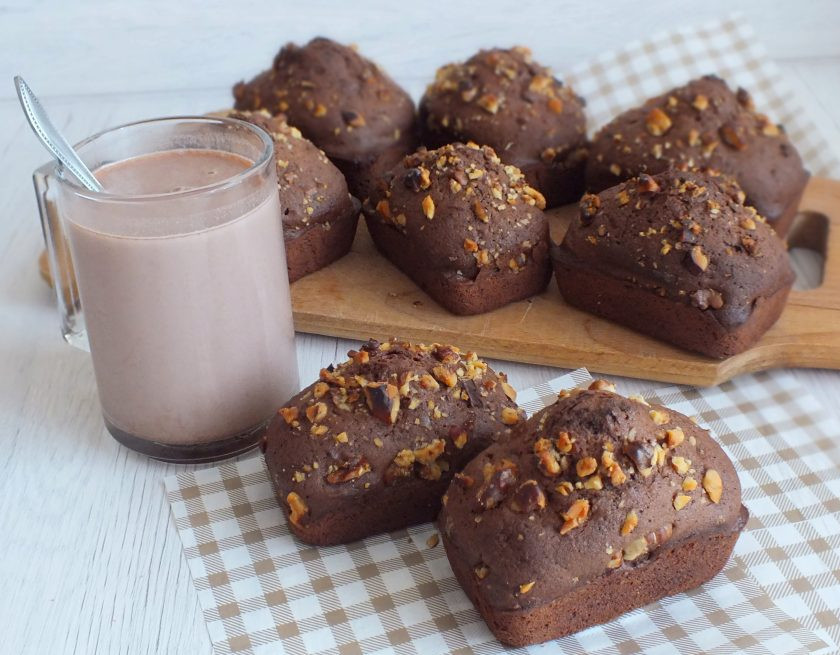 1. Этап. Кексы Несквик: Кексы можно подавать как легка теплыми, так и полностью охлажденными. Приятного аппетита!