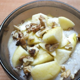 Каша из овсяной крупы на воде