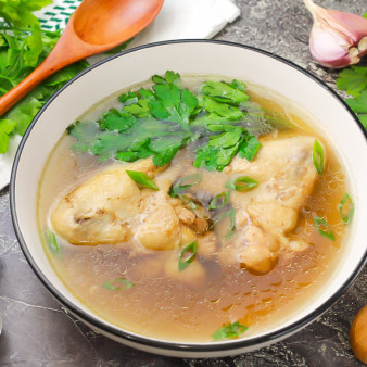 Китайский куриный бульон