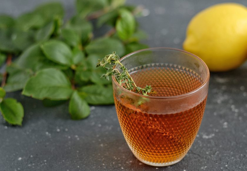 1. Этап. Чай с тимьяном: Чай с тимьяном готов, приятного аппетита!