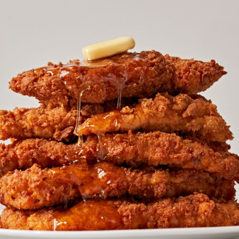 Waffle Batter Fried Chicken