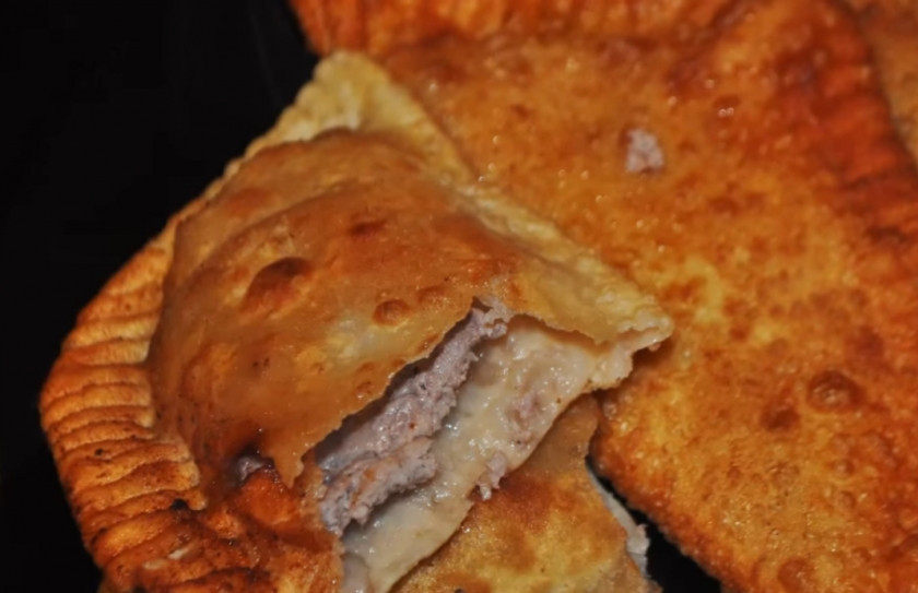 1. Этап. Домашние чебуреки: 5. Приятного аппетита!