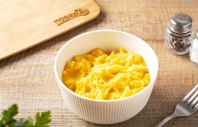 1. Этап. Пюре из репы: Пюре из репы готово, приятного аппетита!