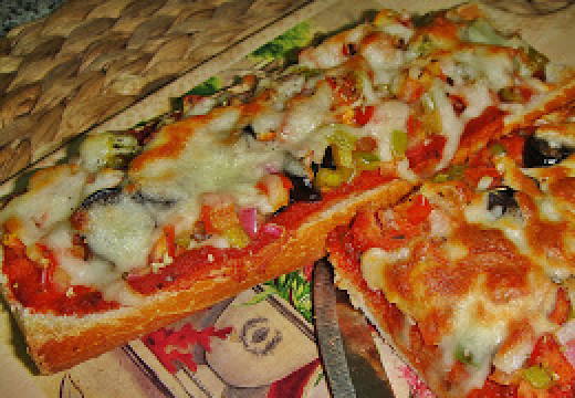 1. Этап. Пицца-багет: Приятного аппетита!