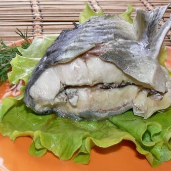 Стерлядь в шампанском