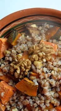 1. Этап. Гречневая каша с запечёнными овощами: Приятного аппетита!