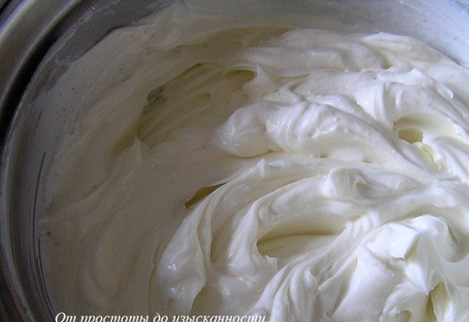 1. Этап. Торт Осенний поцелуй после жаркого лета: Перемешайте.