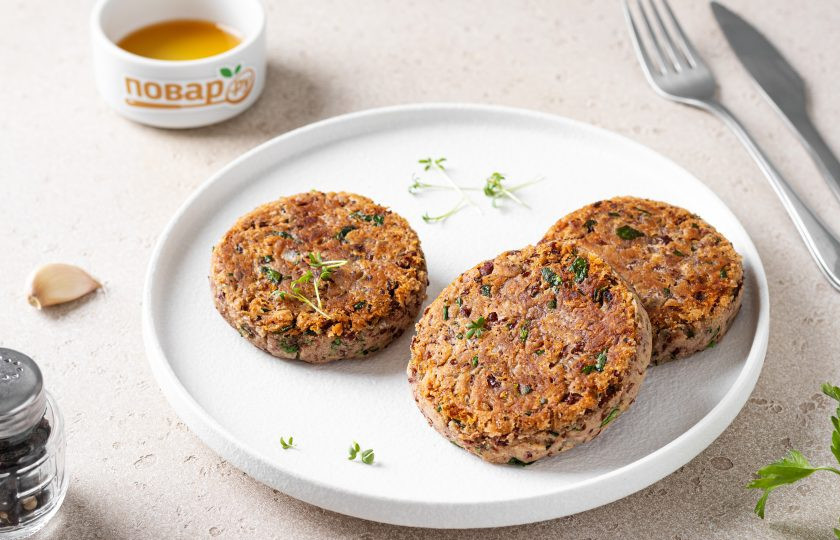 1. Этап. Фасолевые котлеты: Фасолевые котлеты готовы, приятного вам аппетита!