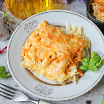 Треска с капустой