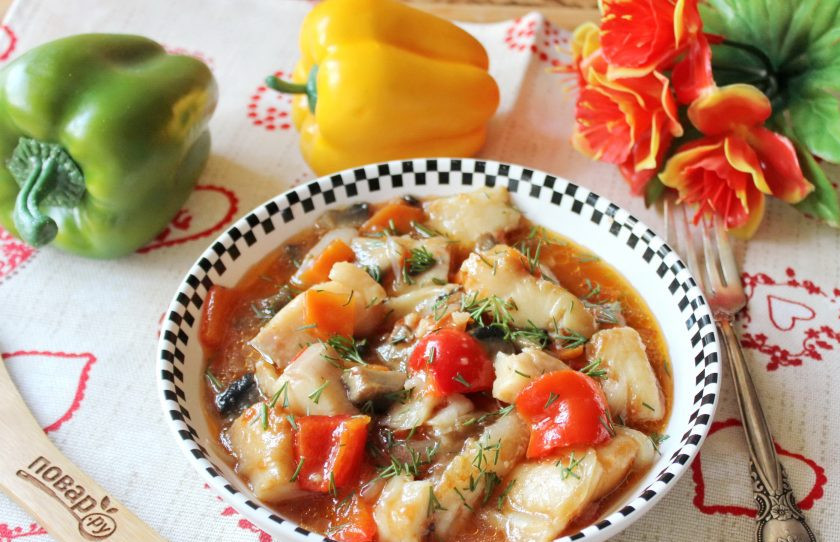 1. Этап. Рыбное соте: Рыбное соте готово. Ароматное и вкусное соте подавайте к столу со свежим хлебом.