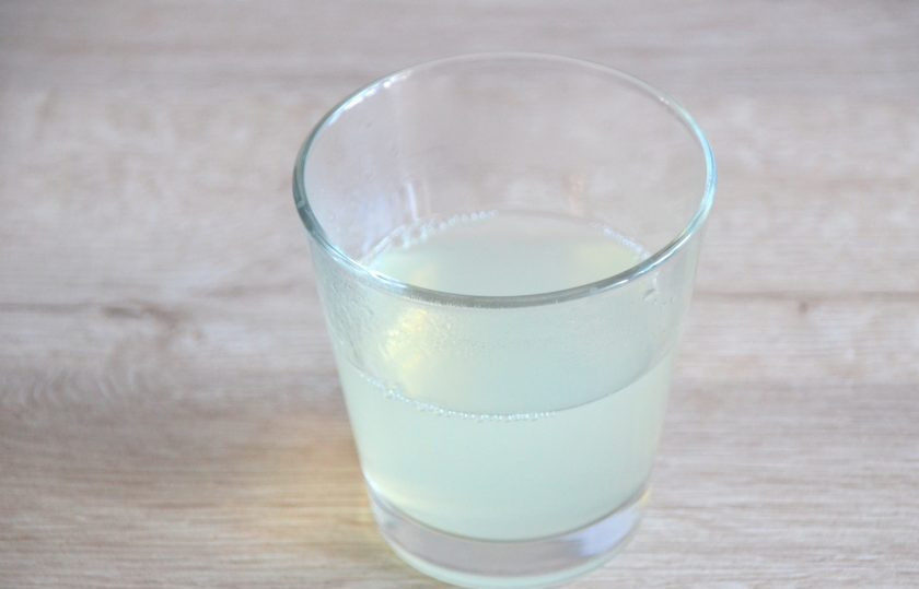 1. Этап. Картофельные профитроли: Отмерьте 85 мл. картофельного отвара.