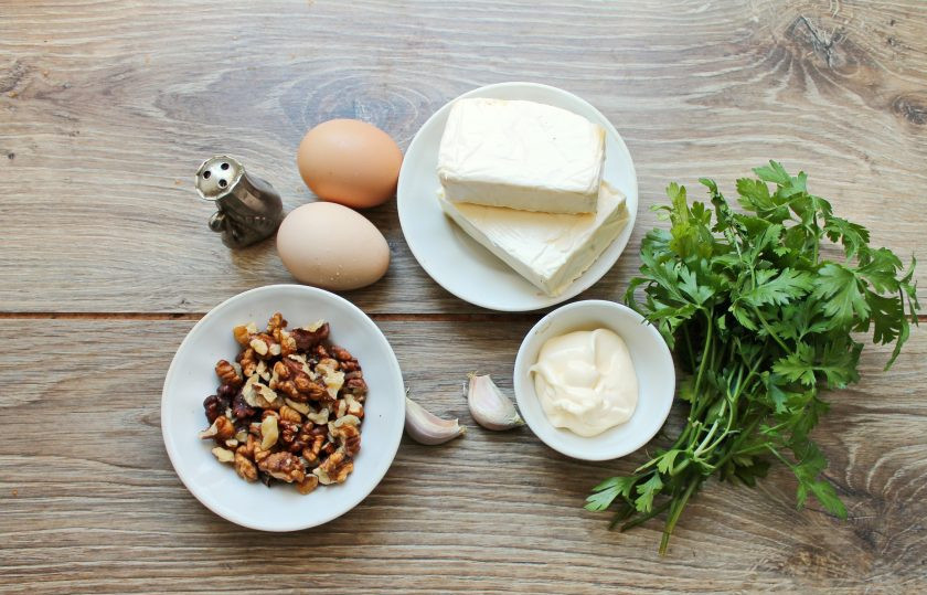 1. Этап. Закусочные конфеты: Подготовьте все необходимые ингредиенты.