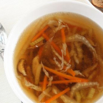 Суп с шиитаке