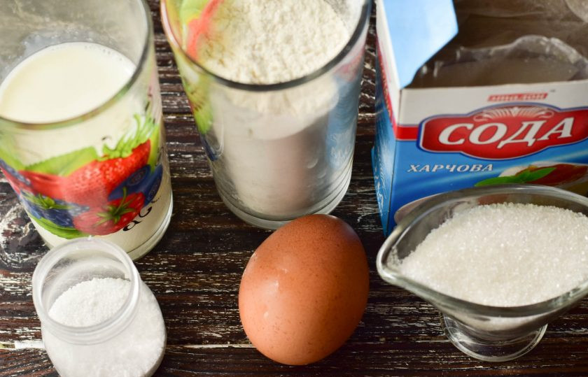 1. Этап. Якутские вафли: Подготовьте ингредиенты.