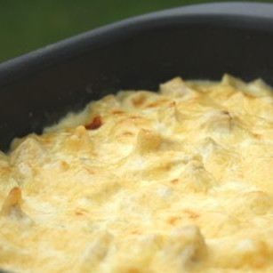 Курица в соусе Бешамель