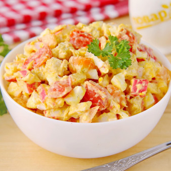 Салат Коралл