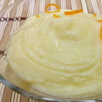 Заварной крем без масла