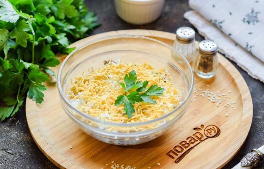 1. Этап. Салат Мимоза по Дюкану: Приятного аппетита!