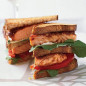 Salmon Club Sandwiches