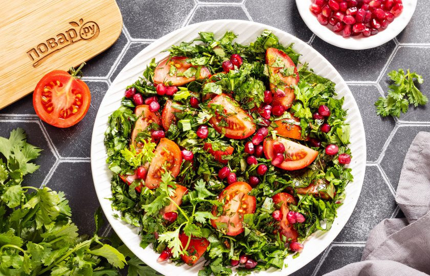 1. Этап. Салат Броцеули: Салат 