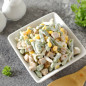 Салат из стручковой фасоли и кукурузы