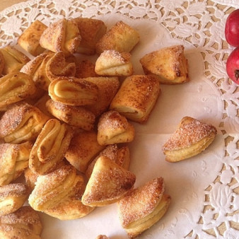 Печенье Гусиные лапки с творогом