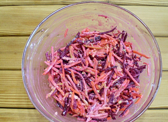 1. Этап. Овощной салат Здоровье: 7. Салат готов. Подавать свежеприготовленным. Будьте здоровы!