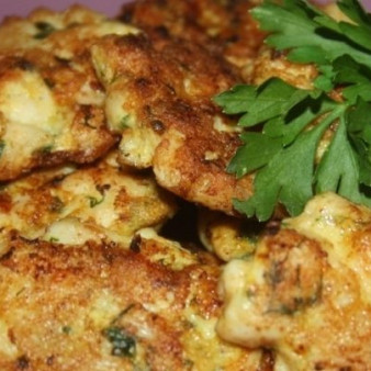 Еврейские котлеты из курицы