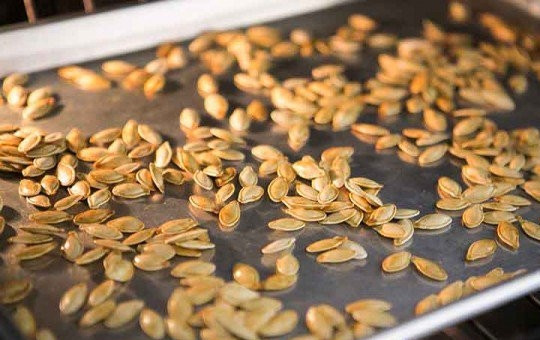 1. Этап. Запеченные тыквенные семечки: 9. Запекайте семечки 15-20 минут до румяности. После остудите и можно пробовать. Приятного аппетита!