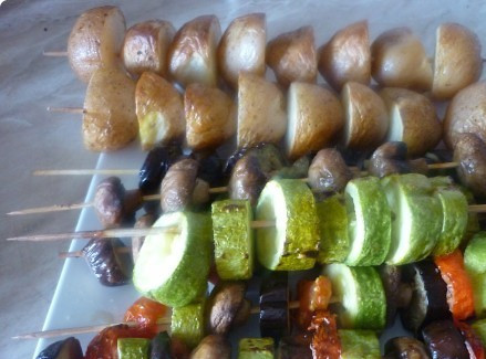 1. Этап. Гарнир к мясу в духовке: Приятного аппетита!