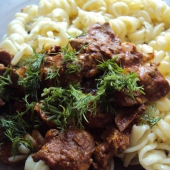 Куриная печень в пароварке