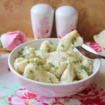 Клецки из капусты