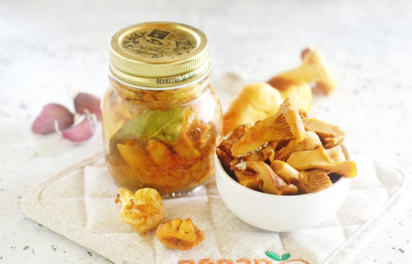 1. Этап. Соленые лисички: 5. Приятного аппетита!