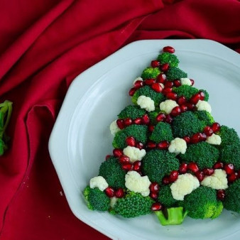 Новогодний салат Елка